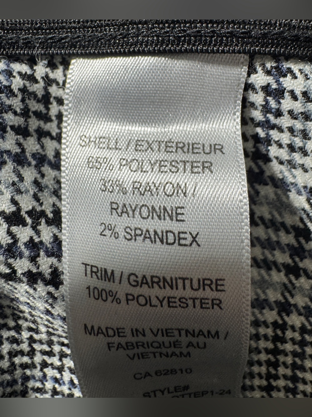 Ricki's Plaid Wide Leg Cropped Pants Size 18 - Picture 11 of 13